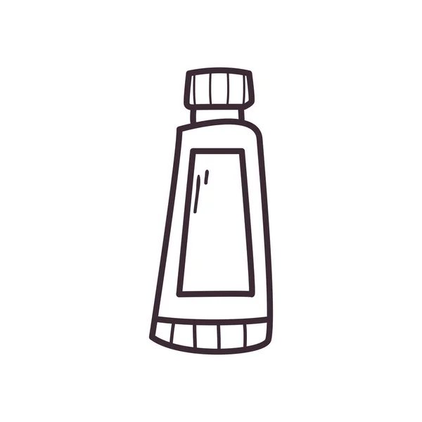 Linia farb olejnych styl ikona wektor projektu — Wektor stockowy