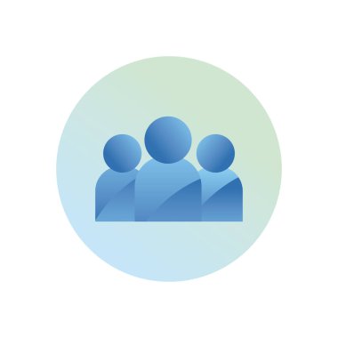 avatarlar gradyan biçim vektör tasarımı profilleri