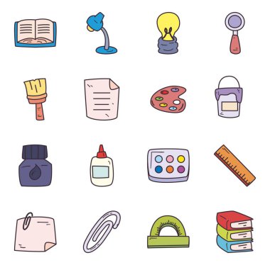 Yaratıcılık ve tasarım, biçim doldurma biçimi vektör dizaynı