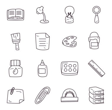 Yaratıcılık ve tasarım çizgisi biçim vektör dizaynı