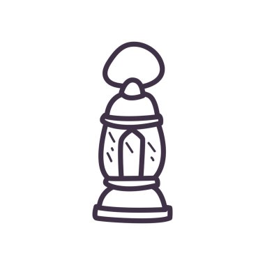 Bayram Mübarek fener çizgisi biçim vektör tasarımı