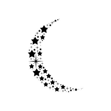 EID Mübarek kavramı, Hilal Ay simgesi, satır biçimi