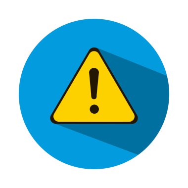 uyarı işareti simgesi, blok biçimi