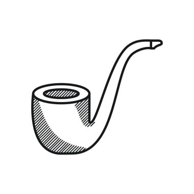 tütün boru simgesi, satır biçimi