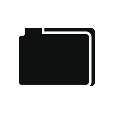 akıllı telefon uygulaması düğmeleri konsepti, dizin simgesi, siluet biçimi