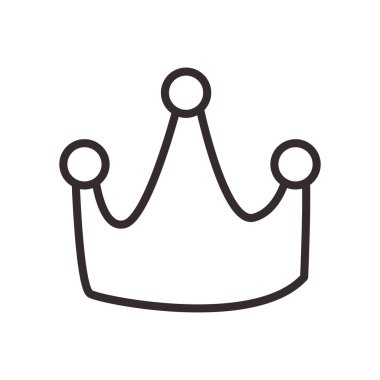 taç çizgisi biçim vektör tasarımı