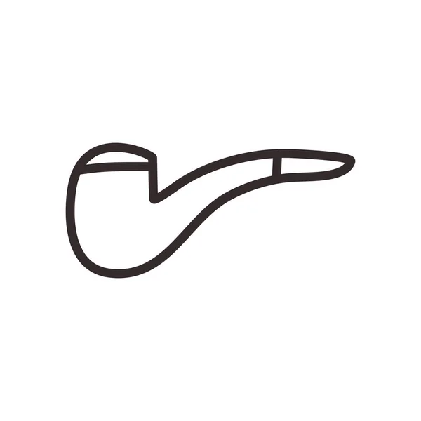 Pipe line style icon vector design — Stock Vector