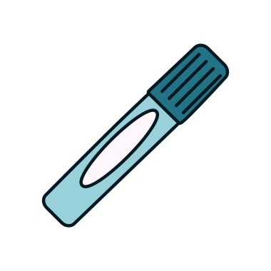 tahta işaretleyici simgesi, satır ve doldurma biçimi