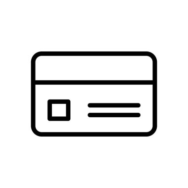 kullanıcı arayüzü kavramı, kredi kartı simgesi, satır biçimi