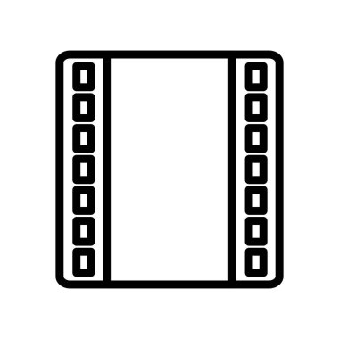 kullanıcı arayüzü kavramı, video film teybi simgesi, satır biçimi