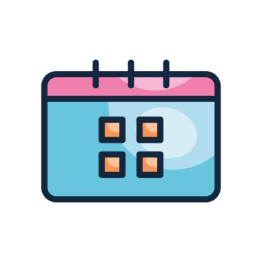 kullanıcı arayüzü konsepti, takvim simgesi, satır renk biçimi