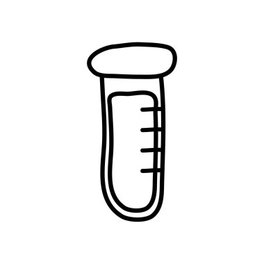 test tübü simgesi, düz biçim