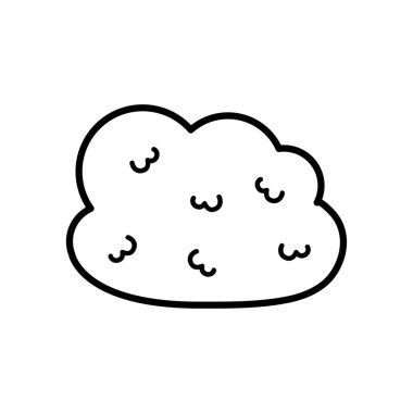 bulut gökyüzü simgesi, satır biçimi