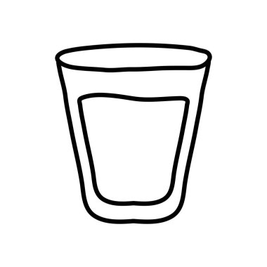 su camı simgesi, çizgi biçimi