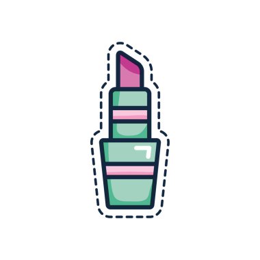 yamalar konsept, ruj simgesi, satır renk biçimi