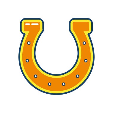 At nalı simgesi, satır ve dolgu biçimi