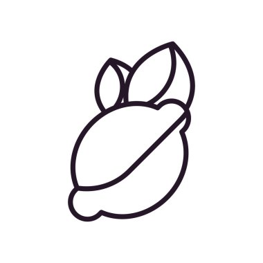 limon çizgisi biçim vektör tasarımı