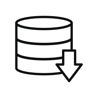 siber güvenlik kavramı, veri tabanı depolama ve indirme oku, satır biçimi