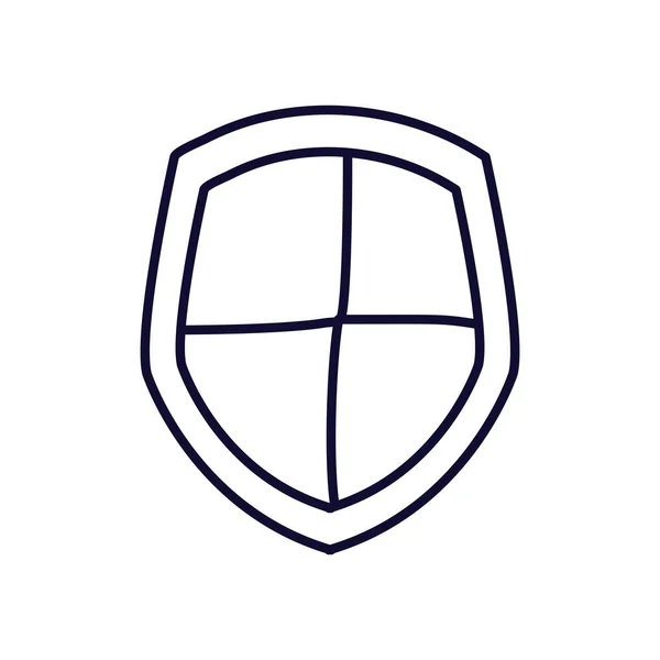Дизайн иконок в стиле щита — стоковый вектор
