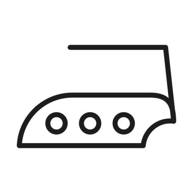 Demir yüksek sıcaklık simgesi, satır biçimi