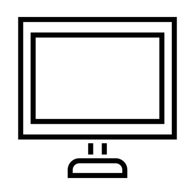 bilgisayar monitörü simgesi, satır biçimi