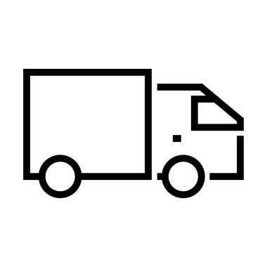kargo kamyonu simgesi, satır biçimi