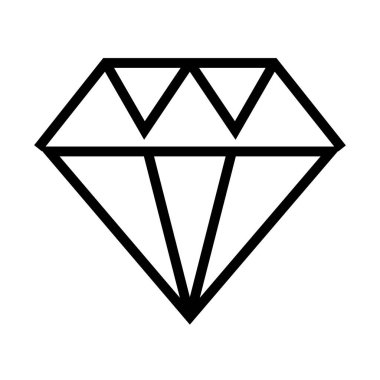 Elmas mücevher simgesi, satır biçimi