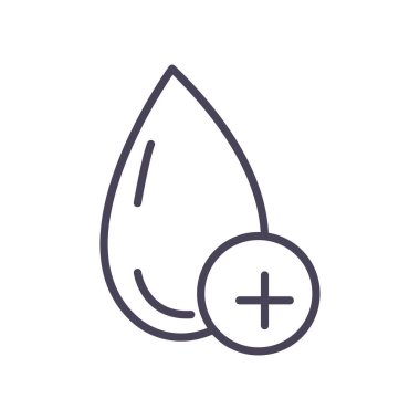 Artı sembol satırı biçim vektör tasarımlı tıbbi düşüş