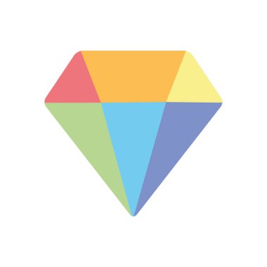 gurur simgesi, düz stil