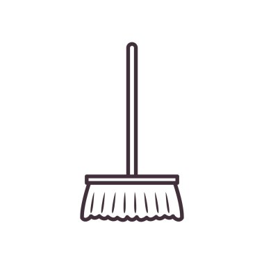 İzole fırça çizgisi biçim vektör tasarımı