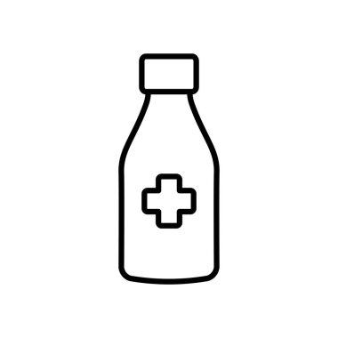 alkol şişesi simgesi, satır biçimi