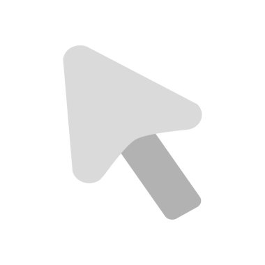 Web imleç simgesi, düz biçim