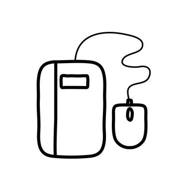 tablet ve fare aygıtı simgesi, satır biçimi