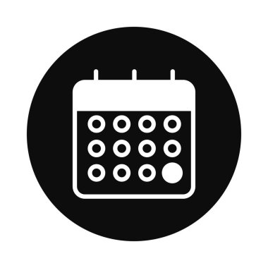 takvim simgesi resmi, blok biçimi