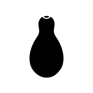 patlıcan simgesi resmi, siluet biçimi