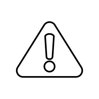 uyarı simgesi, satır biçimi