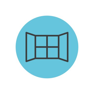 açık pencere simgesi, blok satırı biçimi