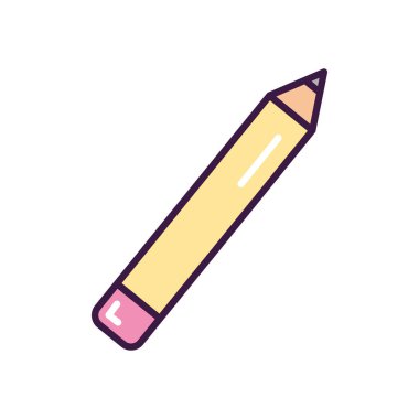 Kalem oyuncağı simgesi, satır renk biçimi