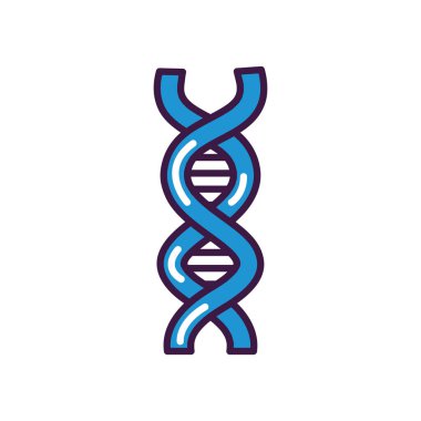 DNA zinciri simgesi, satır renk biçimi
