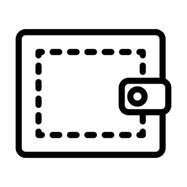 cüzdan simgesi resmi, satır biçimi