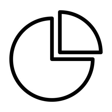 pasta grafiği simgesi, satır biçimi