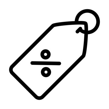 Yüzde simgesi, satır biçimi olan fiyat etiketi