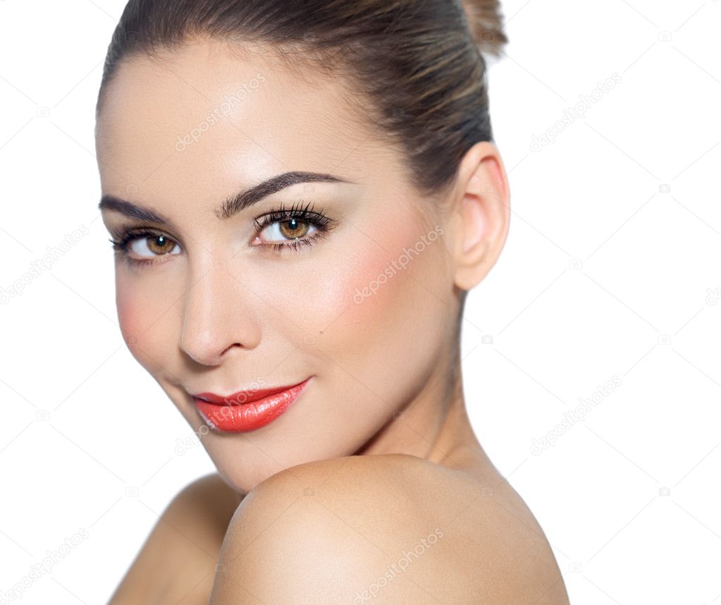 Woman With Beautiful Makeup