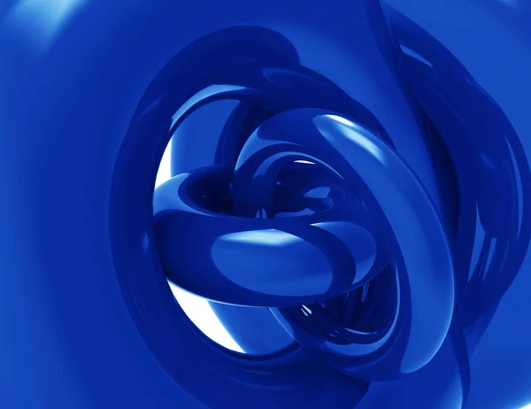 Abstrato Fundo Azul Projeto Futurista — Fotografia de Stock