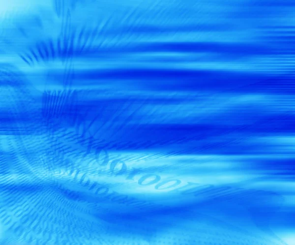 バイナリコード抽象的な青の背景 — ストック写真