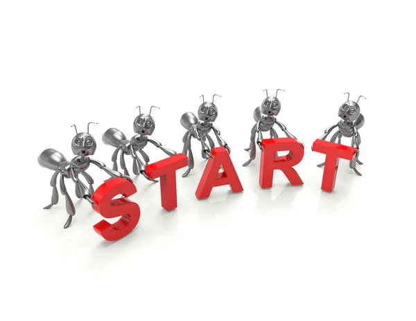 Başlat 3d kelime kavramı