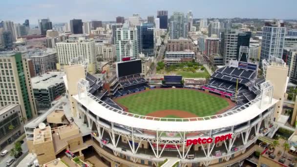 Estadio Béisbol San Diego — Vídeo de stock