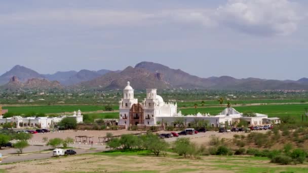 Classic Catholic Church Arizona — Stock Video