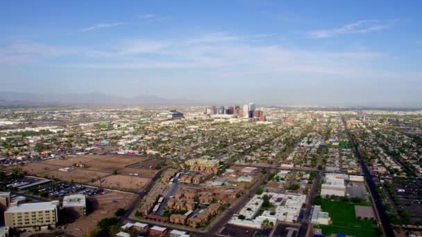 Phoenix Skyline Estadio — Vídeo de stock