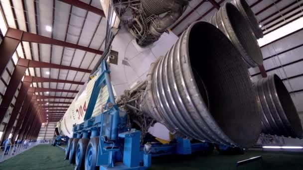 Nasa Fusée Détail Suivi Tir — Video